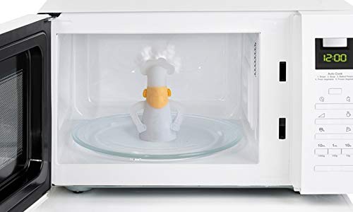 Limpiador para microondas, con Forma de Chef, de PMS, en Caja de Color con Visor Transparente