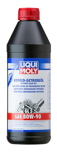 LIQUI MOLY Aceite para engranajes hipoides (GL5) SAE 80W-90 | 1 L | Aceite de engranajes | Aceite hidráulico | 4406