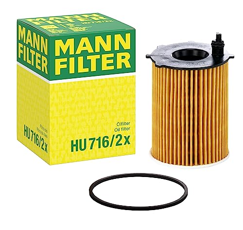 MANN-FILTER HU 716/2 X Filtro de aceite – Set de filtro de aceite juego de juntas Para automóviles