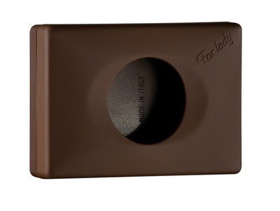 Mar Plast A58401MA Soft Touch - Dispensador de papel higiénico (95 x 32 x 135 mm), color marrón