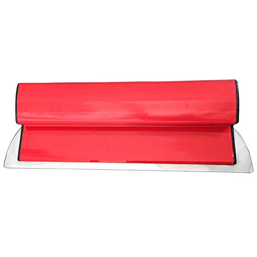 Matedepreso Enlucido de pintura duradera Skimming Drywall alisando espátula flexible hoja (tamaño de 40 cm)