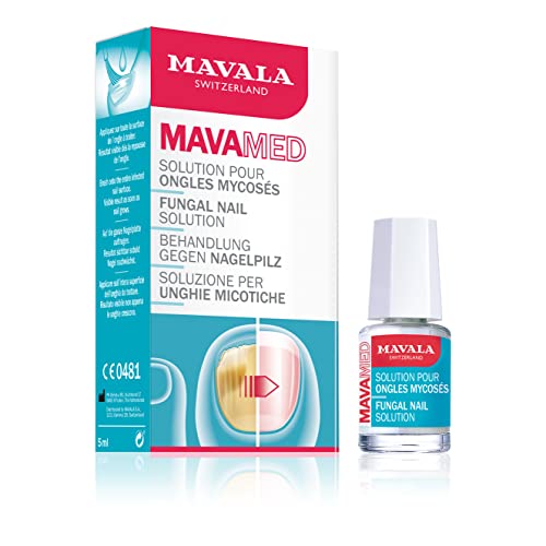 Mavala | Mavamed | Líquido | Cuidado diario | Tratamiento Anti-Hongos para Uñas | Reparación y Prevención | Elimina los Hongos y Previene la Micosis | 5 ml