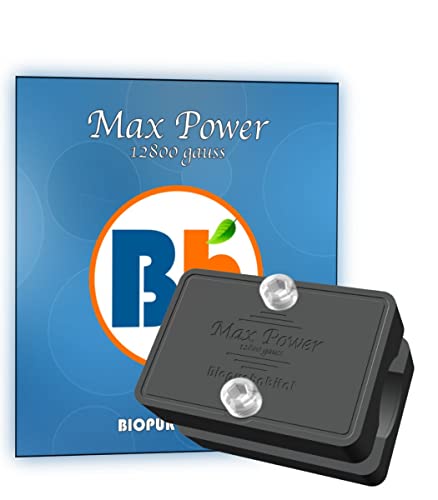 MAX POWER 12800 gauss - Descalcificador sin sal - el mejor descalcificador magnético para toda la casa. Reduce la acumulación de cal. Imán antical no electrónico