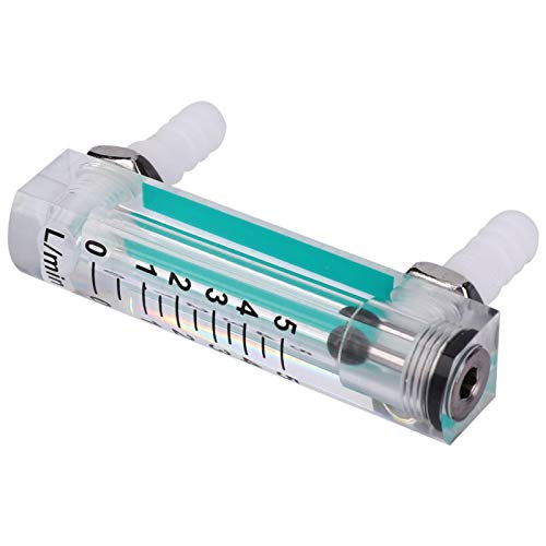 Medidor de Gas, medidor de Flujo Práctico Acrílico + Plástico + Metal Eficiente para medir Gas Monofásico No pulsante para Registrar la cantidad de Gas Que Fluye