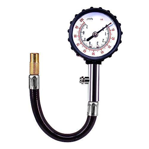 Medidor de Presión de Neumáticos Inflador Manómetro de alta Precisión para la Descarga de gas de la Motocicleta del Auto