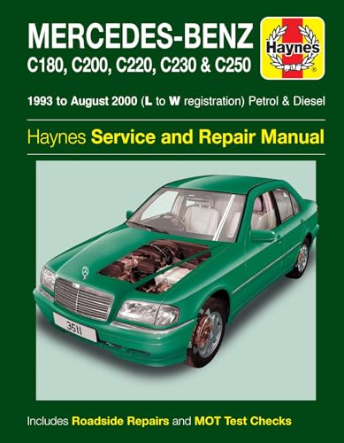 Mercedes-Benz C-Class Petrol & Diesel (93 - Aug 00) Haynes Repair Manual