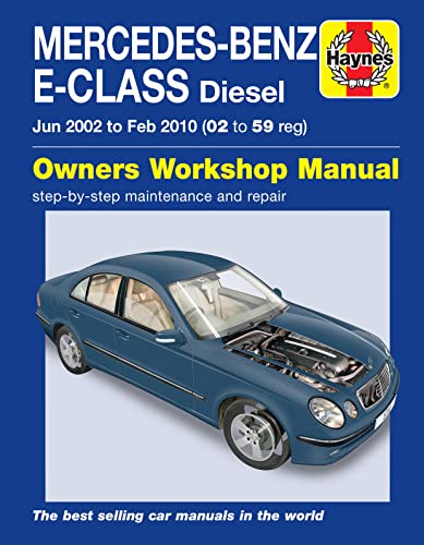 Mercedes-Benz E-Class Diesel (02 to 10) Haynes Repair Manual