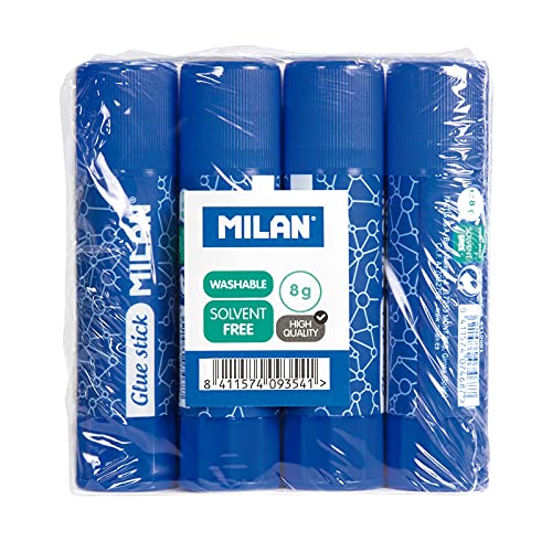 MILAN Pack 4 barras de pegamento 8 g