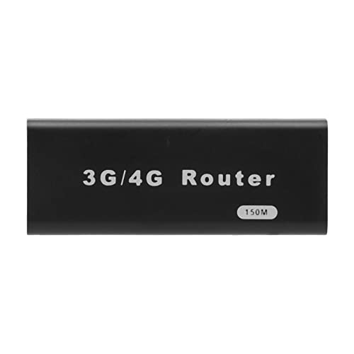 Mini Enrutador WiFi 3G, Adaptador de Tarjeta de Red Ap Inalámbrico para OS Android, Módems USB 3G 150Mbps RJ45 Punto de Acceso USB, Alta Velocidad Portátil para el Hogar
