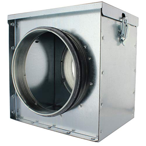 MKK - 18496 – 005 – Caja de filtro, filtro de aire, filtro de conducto en espiral, filtro de polvo, salida de aire, caja de filtro, 200 mm