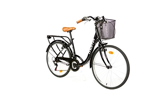 Moma Bikes Bicicleta Paseo City Classic 26", Aluminio , Shimano 18V