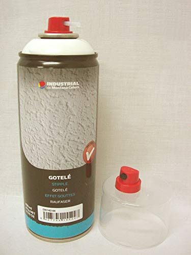 Montana Colors Efecto Gotelé-Blanco, Spray 400ml, 400 ml (Paquete de 1)
