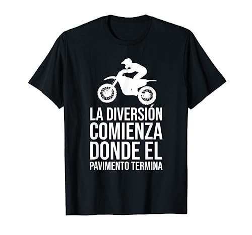 Moto Cross Enduro Offroad - Motociclista Barro Motocross Camiseta