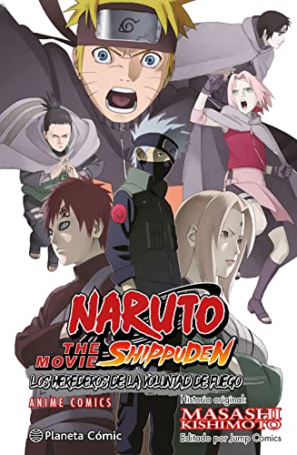 Naruto Shippuden Anime Comic Los Herederos de la Voluntad de Fuego (Manga Shonen)