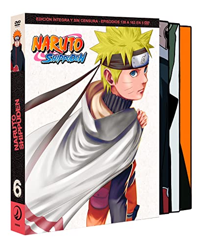Naruto Shippuden Box 6 (Episodios 138 a 163) [DVD]