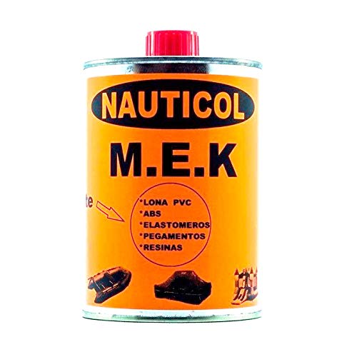 Nauticol Disolvente para PVC MEK Quita pegamentos para neumáticas de PVC 750 ml