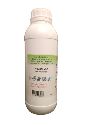 Neusol W2 (1 L) Eliminador/neutralizador de olores Tuberías bajantes desagües baños wc Liquido Quita olor a cloaca