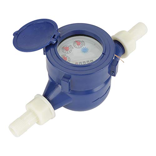 Nikou Medidor De Agua DN15, Plástico Medidor de Flujo Inteligente de Agua Herramienta de medición de la Mesa húmeda medidor flujo agua para jardín Control del Consumo de Agua