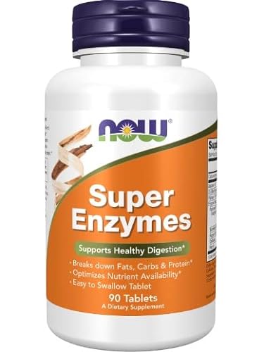 Now Foods, Super Enzimas, 90 tabletas, enzimas digestivas