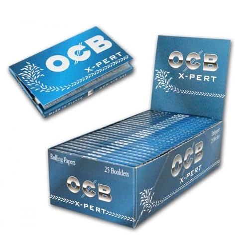 OCB: Papel de Alta Calidad para Liar Cigarrillos - La Marca Número 1, Ahora Disponible por UBOON ¡Llévalo a un Nivel Superior!… (OCB X-PERT 25)