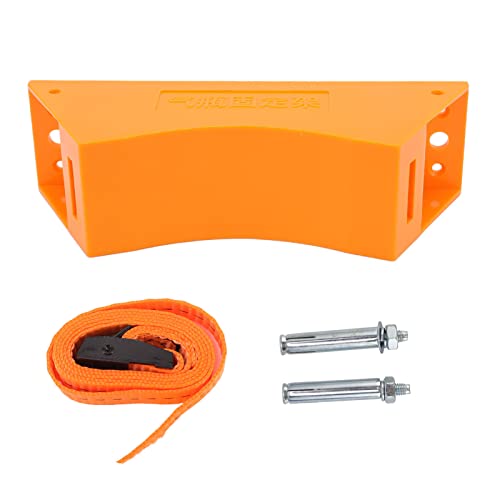 Omabeta Soporte para bombonas de gas, cinturón de seguridad, estructura ligera, robusta, soporte para depósito de gas para hospitales (naranja)