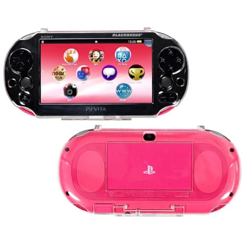 OSTENT Cubierta protectora Clear Crystal Hard Guard Case compatible con Sony PS Vita PSV PCH-2000