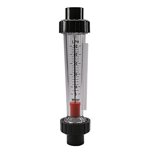 Othmro LZS-15D 5-50L/h medidor de flujo de líquido de agua estilo tubo medidor de flujo 1 pieza