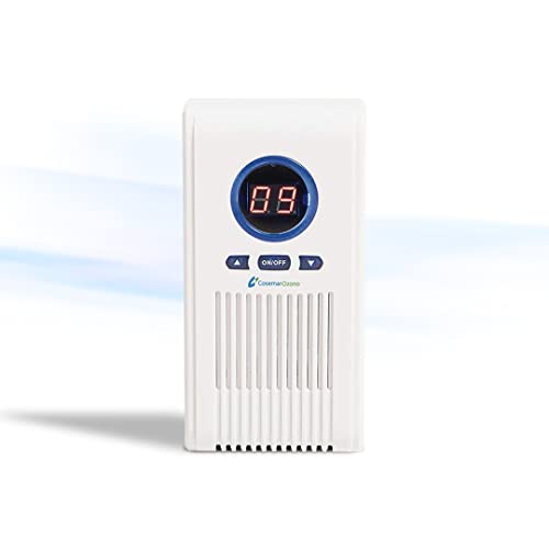 Ozono Hogar - Generador de Ozono Portátil Doméstico Mini - Purificador de Aire - Desinfecta Ambientes y Estancias del Hogar Esterilizador de Olores - Producción 100 mg/h