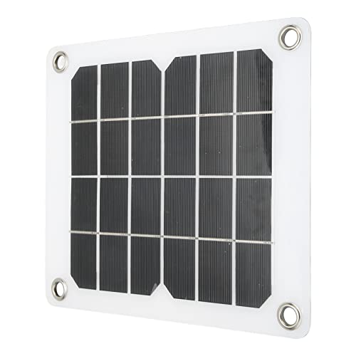 Panel Solar de 20 W, Panel de Carga Solar Ahorro de Energía Salida USB Estable Protección del Medio Ambiente para Barco para Teléfono
