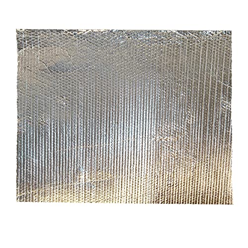 Paneles de aluminio Reflectantes ECO radiadores (100cm x 60cm) - Aislante Térmico Reflexivo - Mejora la eficiencia energética y evita pérdidas de calor por la pared. Fáciles de colocar
