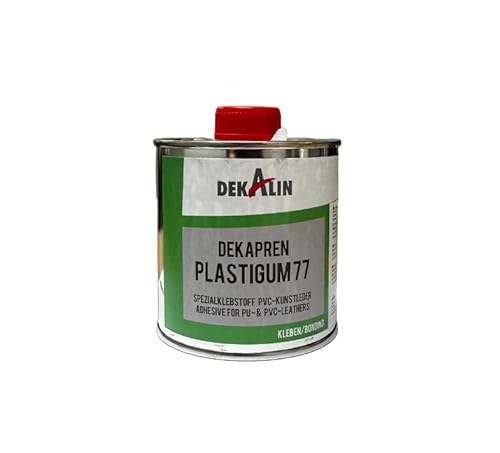 Pegamento para lona de PVC – Plastigum77 – 200 ml – Pegamento de contacto para lona de camiones y láminas de PVC para estanques