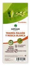 Peyca 10 trampas Adhesivas para pulgón y Mosca Blanca, sin insecticida, para el Control de plagas en los Cultivos - Sipcam