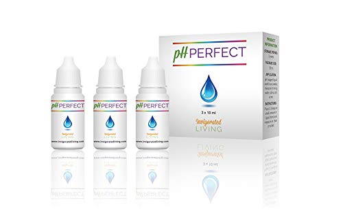 pH PERFECT - Pack de 3 kits de gotas para análisis del pH - Determina el pH de agua y saliva