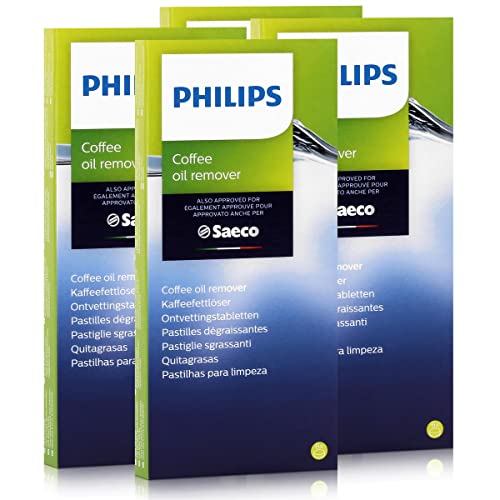 Philips Saeco CA6704/10 - Disolvente de grasa para café (6 pastillas de 1,6 g, 4 unidades)