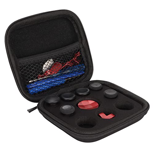 Piezas de Accesorios del Controlador, Kit de Herramientas de Reparación de Metal de Reemplazo de Accesorios de Juego 13 en 1 Adecuado para XboxOne Elite Series 2 Red