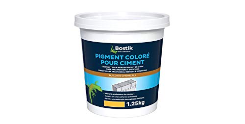 Pigmento coloreado para cemento, 1,25 kg, color amarillo