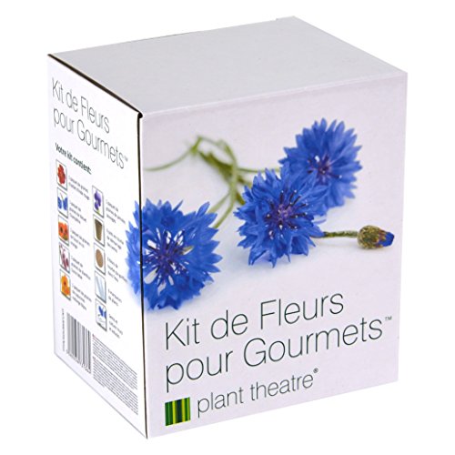 Plant Theatre Kit de flores con 6 variedades de flores comestibles para crecer