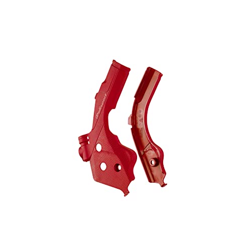 POLISPORT 8470700005 - Juego de protectores de chasis fabricados en plástico duradero y resistente a los impactos compatible con motocicletas GAS GAS en color rojo