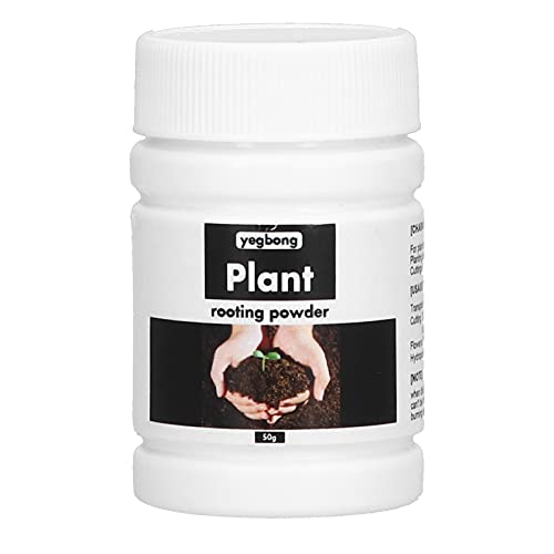 Polvo de enraizamiento, 50 g de polvo de hormona de enraizamiento para plantas fáciles de enraizar Compuesto de polvo de enraizamiento para raíces fuertes y saludables