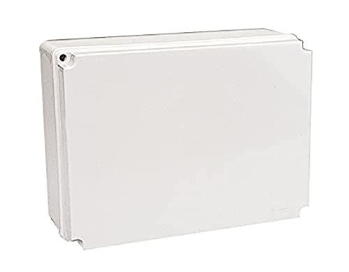 POLY POOL | PP0295 Caja de derivación exterior para cubrir el cuadro eléctrico - de pared rectangular - Caja de derivación corriente doméstica