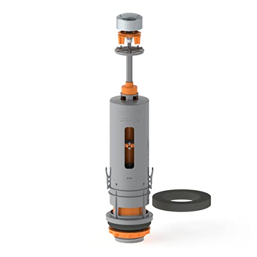 Prhie Hydro 70112 - Descarga de inodoro universal interrumpible de simple pulsador - Máxima compatibilidad con Roca y Gala - sistema Start&Stop para ahorro de agua