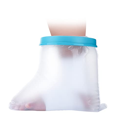 Protección para el Baño Pie de Protección Pie Adulto Longitud 28 Cm PP Pegamento Material de Silicona (PVC azul) (embalaje y Envío personalizados)