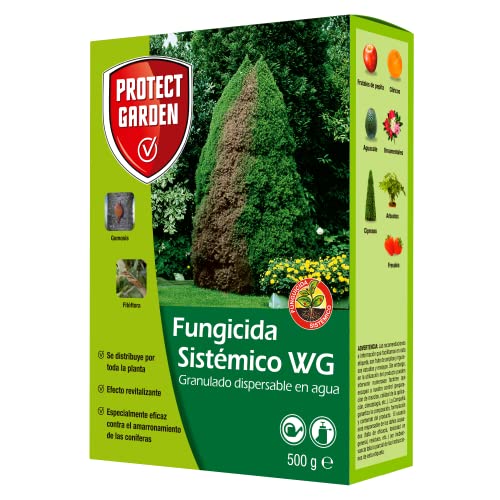 PROTECT GARDEN Fungicida sistémico Aliette WG, ideal para cesped, coníferas y cítricos