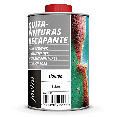 QUITAPINTURAS DECAPANTE. Para la eliminación de viejas capas de pinturas (1 Litro, Liquido)
