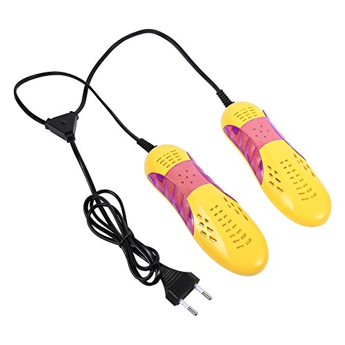 Raguso Calentador de Zapatos Componentes electrónicos de plástico Práctico y Duradero Secador de Calzado eléctrico para Deportistas Pescadores Esquiadores en 6.5 x 2.3 x 1.1 Pulgadas