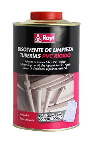 Rayt 082-09 Disolvente y desengrasante limpiador de tuberías de PVC, 1L