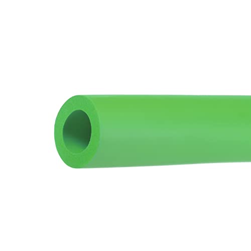 Rebower Tubería Aislamiento Tubo Calor Conservación Espuma Tubo Mango Empuñaduras, [para Plomería Aislamiento Envoltura] - 18mm ID/3.3 Pies/Verde