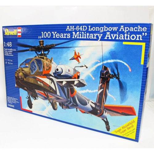 Revell - Maqueta AH-64D Longbow Apache 100 Years Military Aviation, Escala 1:48 (04896)