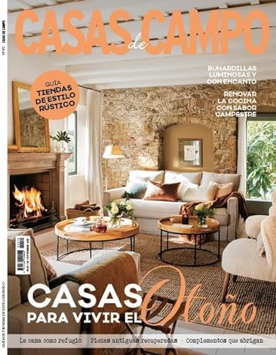 Revista Casas de Campo # 172 | Casas para vivir el Otoño. La cama como refugio. Piezas antiguas recuperadas (Decoración)