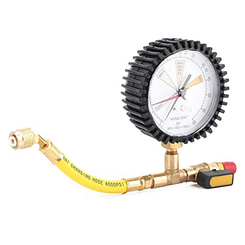 Roberee Manómetro - Aire Acondicionado Refrigeración Prueba de presión de nitrógeno Manómetro Tabla de Prueba de presión
